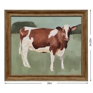Bee & Willow Home Cow In Pasture